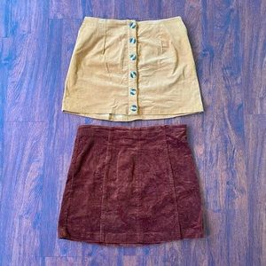 Corduroy Skirt Bundle